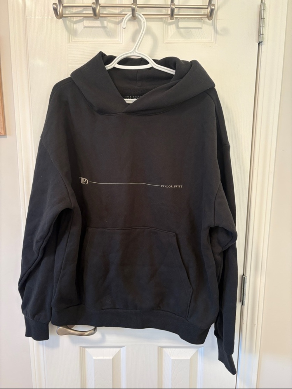 Taylor Swift Black TTPD Hoodie